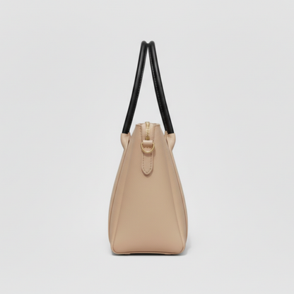 Prada Saffiano Beige Leather Tote